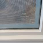 OEM Up And Down UPVC Double Hung Window Slim Frame