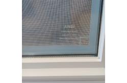 China OEM Up And Down UPVC Double Hung Window Slim Frame supplier
