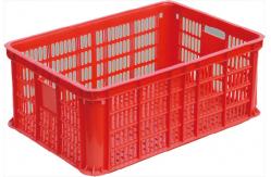 China Food Grade Stackable Collapsible Crates Space Saving 640*440*400mm supplier