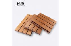 China Modern Grooved Acoustic Panel Waterproof Slotted Wall Panels Eco Friendly supplier