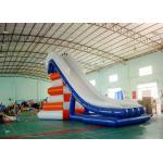 Inflatable Water Sports And Inflatable Boat Slide For Water Amusment Games