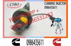 China Engineering Machinery QSK19 Truck Engine System Accessories 0986435614 Diesel Fuel Injector supplier