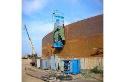 China Carbon Steel Large Automatic Girth Welding Machine For Intermediate Frequency Range supplier