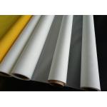 120 Mesh White / Yellow Polyester Printing Mesh / Bolting Cloth 100% Polyester Material