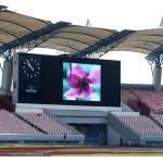 Outdoor Die-Cast Aluminum SMD 3535 High Brightness IP65 P10 LED Screen For Live Streaming Sports for sale