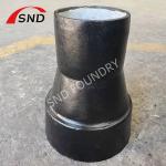 DI Double Socket Reducer Pipe Fittings EN545 PN16 With T Type And K Type for sale
