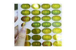 China Pely Anti Counterfeit Custom Die Cut Holographic Stickers supplier