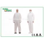 SMS Protective Disposable Waterproof Coverall With Hood And Shoe Cover