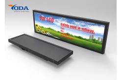 China High Brightness Stretched Bar LCD Displays For Bus / Shelf  LCD Display supplier