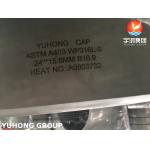 Large Thickness ASTM A403 WP304L Stainless Steel Cap for sale
