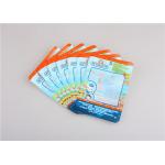 Multi Colored Custom Printed Packaging Bags 5X10 #00 LDPE Material for sale