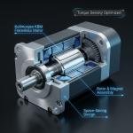 Original Kollmorgen TBM/KBM Series Frameless Motor for Humanoid Robot Actuators for sale