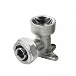 Tubomart OEM Wholesale 16mm 20mm Pex Pipe Copper Fit Compression Brass Fittings for Gas Plumbing System for sale