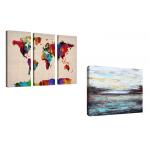Digital Inkjet Matte Cotton Art Canvas Roll Water Based For Aqueous Ink