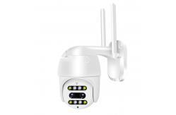 China Binocular 2.0MP 4G Wifi Security Camera Dome Shape DC12V 2A Night Vision supplier