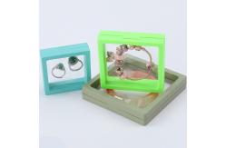 China Scratch Proof PE Film Plastic Jewelry Box Protective Storage Case Customizable supplier