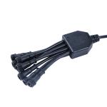 Y Shape Wiring Waterproof Connector Cable IP67 for Outdoor LED for sale