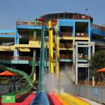 High Speed Water Slide Thrilling Aquatic Playground Equipment