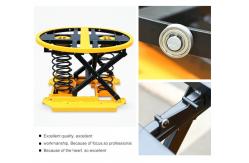 China Simple Palletpal Lift Table Level Loader 1t Capacity supplier