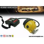 15000 Lux superbright cree Mining Cap Lights msha approved sos function reflective stripe