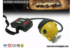 China 15000 Lux superbright cree Mining Cap Lights msha approved sos function reflective stripe supplier