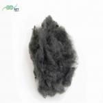 6D Hollow Recycled Polyester Staple Fiber Non Siliconized Gray Black PSF for sale