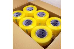 China Transparent Yellow BOPP Adhesive Tape for Packing supplier