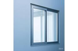 China White Aluminum Sliding Windows , Sliding Open Window With Multi Point Locking System supplier