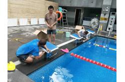 China 1 Step 500mm Swimming Pool Starting Block supplier