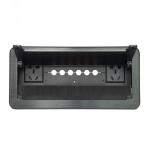 Tablettop Cable Cubby Box Socket Pull Cable Type Perforated Cable Box for sale