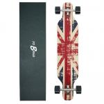 Real skateboard factory Complete Professional Longboard Full Skateboards With UK Graphics For Adults for sale
