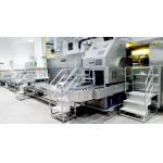 Full automatic commercial ice cream waffle cone maker machine of 71 baking plates (9m long) for sale