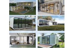 China Secure Apple Cabin House Strong Durable Structure Galvanized Steel Frame with Insulation supplier