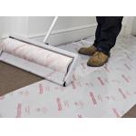 0.05mm 36″ X 200′ Polyethylene Opaque Stable Adhering Sticky Plastic For Carpet for sale