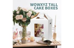 China Customizable Cake Packaging Boxes CMYK / Pantone Printing Services Custom Needs supplier