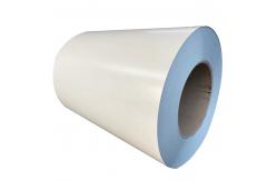 China 0.8mm Thick 9016 White Prepainted Steel Coil For Home Appliance supplier