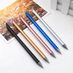 Metal Creative Pencil Erasable Sketch Writing Endless Pen Eternal Pencil for sale