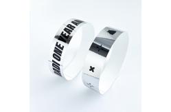 China Glitter Party Wristbands Add Some Glam to Your Event with Personalized Holographic Bands supplier