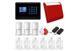 China 4G Alarm Homesafe Security System Wifi Gateway Alarm System With IP Camera 1080P supplier