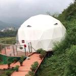 New Arrivals 4 to 6 People 850g PVC Cloth Hotel Tent Luxury Garden Igloo Dome for sale