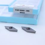 Carbide Turning Insert VCMT11 VCMT16, Positive CNC Insert With 3MU Semi-finish Chipbreaker for sale