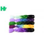 95 - 100g Artificial Synthetic Hair Pieces / Braiding Hair Extensions for sale