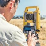 High Accuracy 171mm Total Station With Minimum Display 1'' For Surveying 50000 Points Capacity for sale
