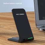 15W Qi Cordless Wireless Charger Vertical Foldable Portable Fast Charging for sale