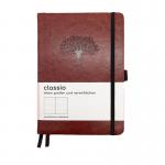 142 * 208 MM Custom Personal Planner PU Leather Cover Material Embossed Logo for sale