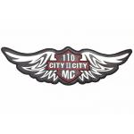 Vest Or Jacket Embroidered Motorcycle Patches 11 Width High Thread Count
