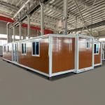 Fireproof Panels Expandable Container House Sustainable Modular Container Homes