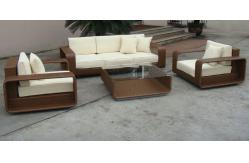 China garden rattan sofa set       supplier