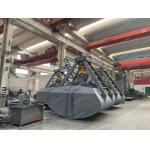 27/24cbm Mechanical Clamshell Grab Hardox 500  Nm500 Material Customized