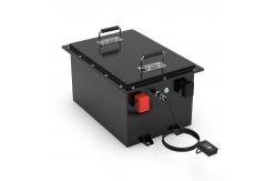 China Customized Lithium Ion LiFePO4 Battery Pack 100AH Golf Cart AGV Cleaner Truck supplier